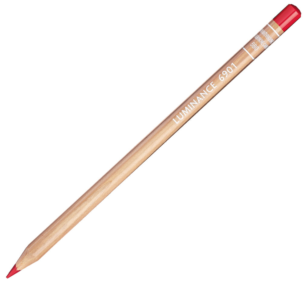 Lápis de Cor Caran d'Ache Luminance 580 Anthraquinone Red